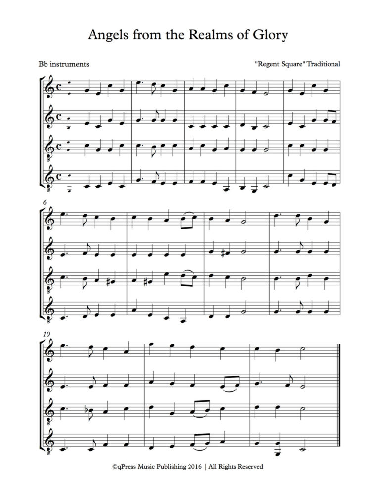 various-traditional-carols-for-1-4-treble-clef-instruments