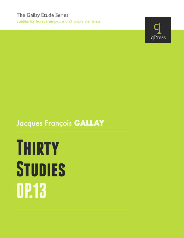 Gallay, 30 Studies Op.13