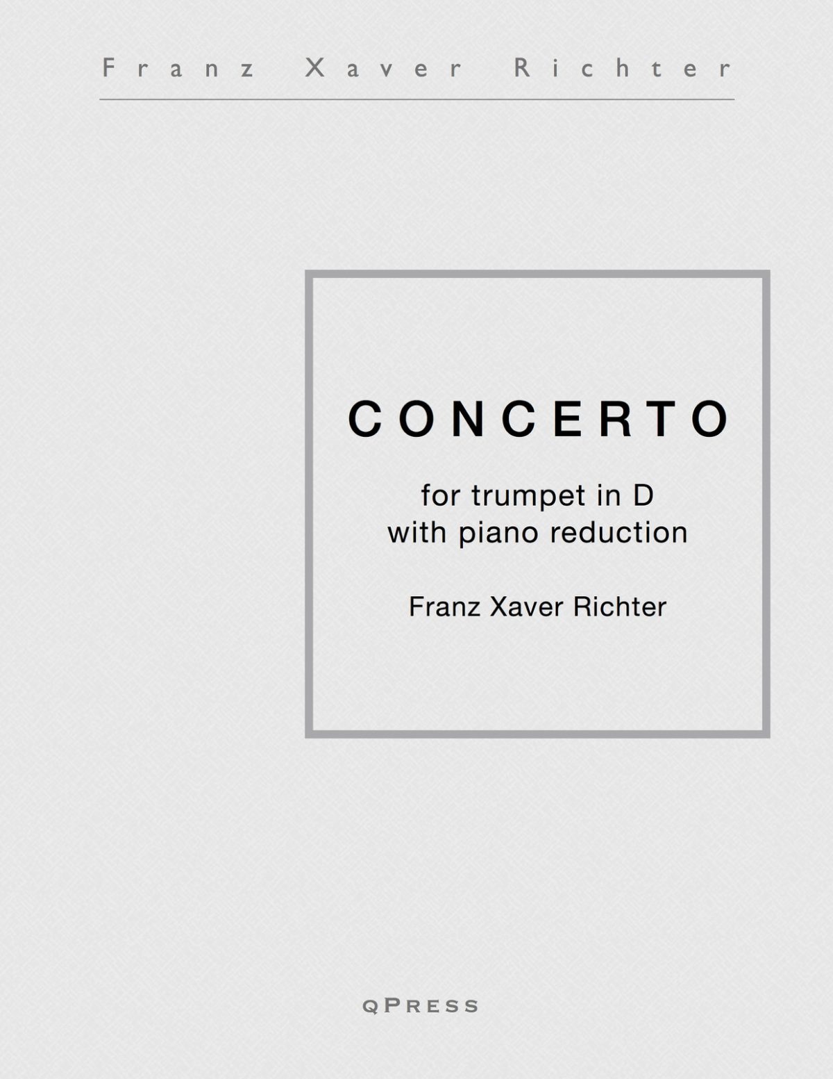 Richter, Concerto for Trumpet in D Major