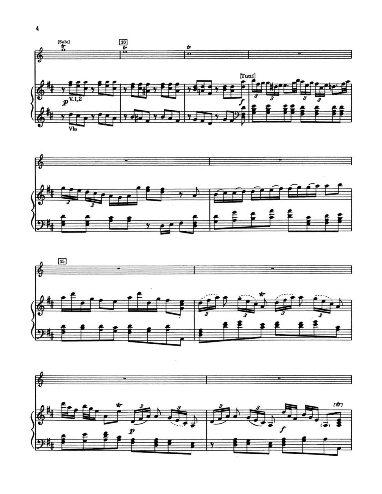 Richter, Concerto for Trumpet in D Major 3