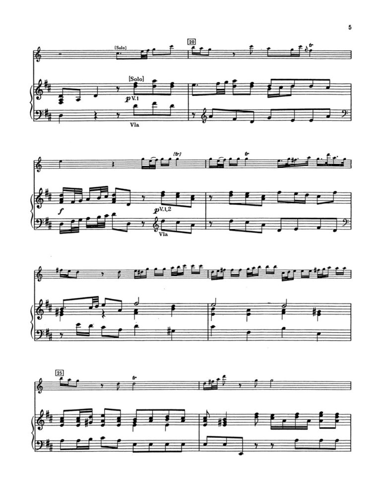 Richter, Concerto for Trumpet in D Major 4