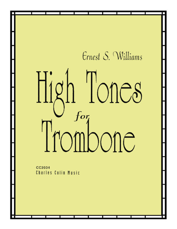 Williams, High Tones for Trombone