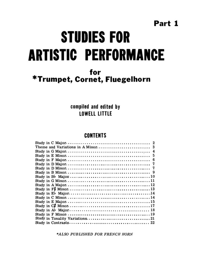 Little, Studies in Artistic Performance Volumes 1 & 2-p05