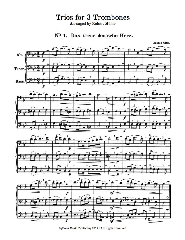 Muller, Trios for Trombone 2