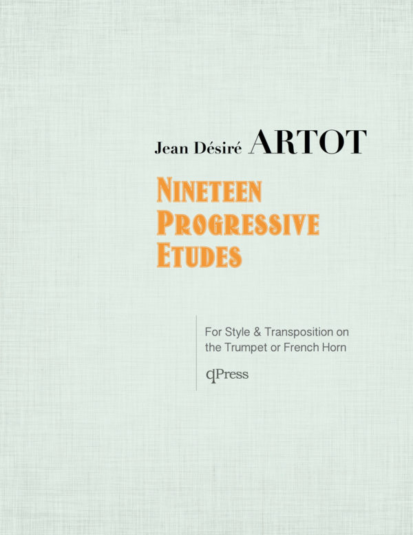 Artot, 19 Progressive Etudes-p01