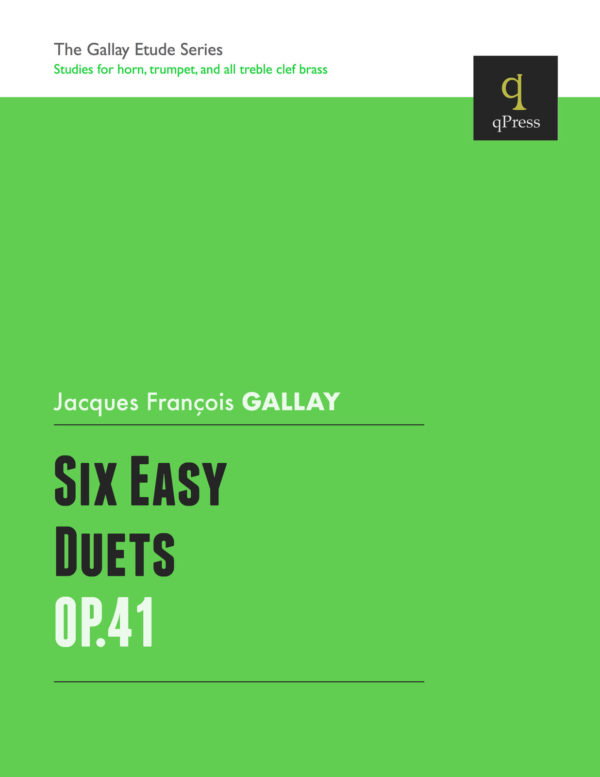 Gallay, 6 Easy Duets for Trumpet-p01