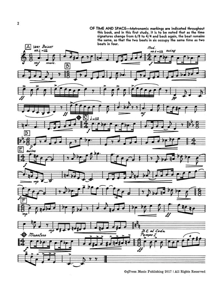 Huffnagle, 16 Smart Studies for Trumpet-p04