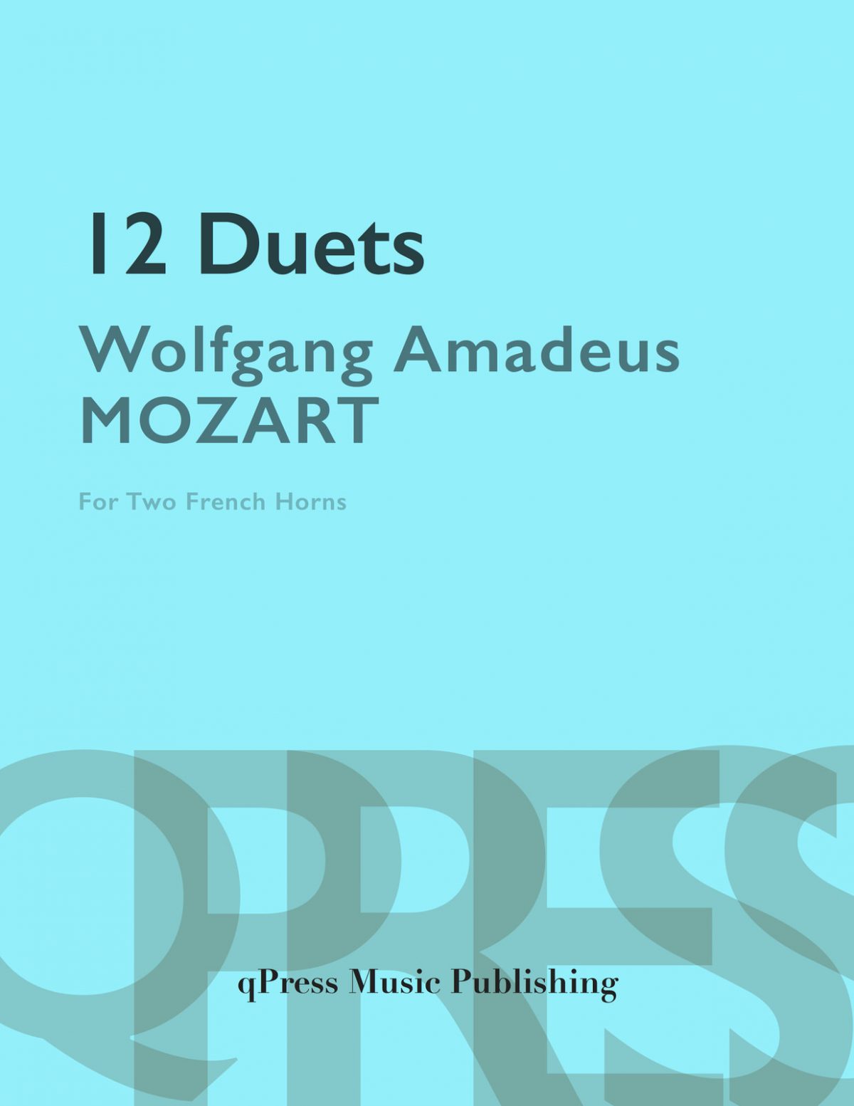 Mozart 12 Duets for Horn-p01