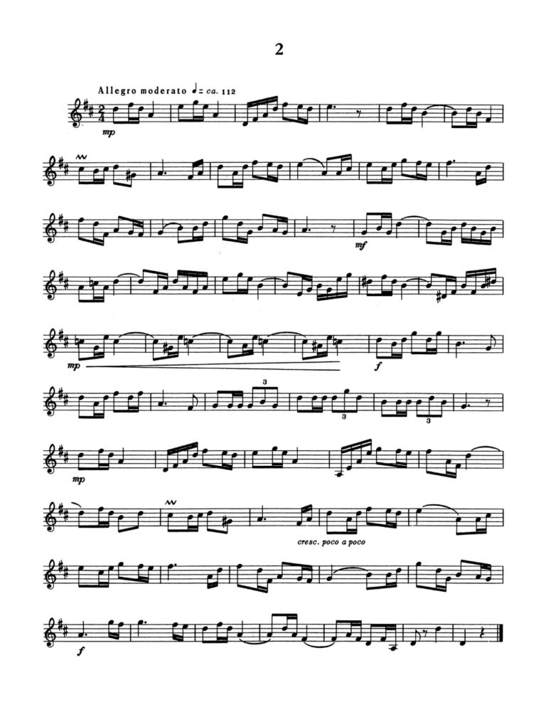 Balasanian, 18 Intermediate Studies for Trumpet-p03