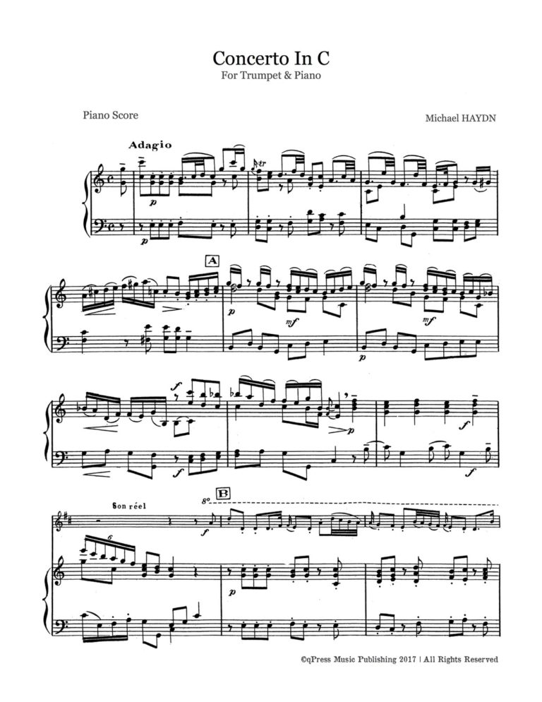 Haydn, Michael, Concerto in C for Trumpet-p07