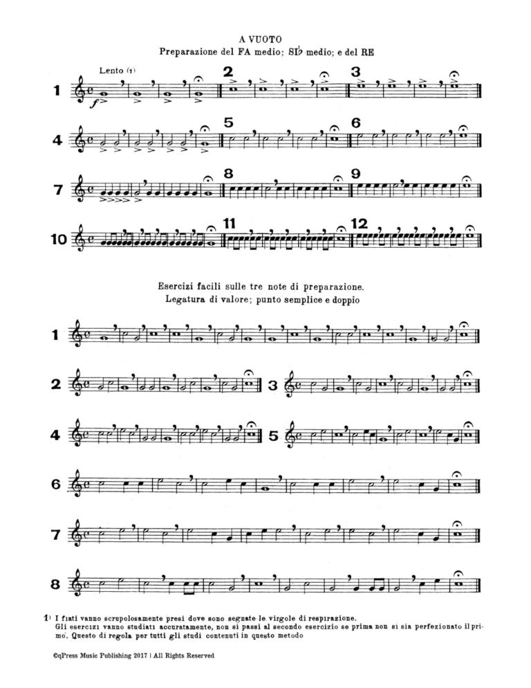 Sambataro, Domenico, Studi per tromba in Bb-p05