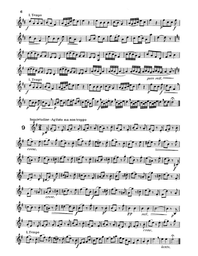 Sambataro, Domenico, Studi per tromba in Bb-p32