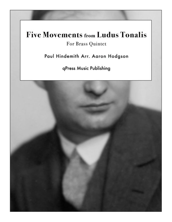 Hindemith, Five Movements from Ludus Tonalis (Score and Parts)-p01