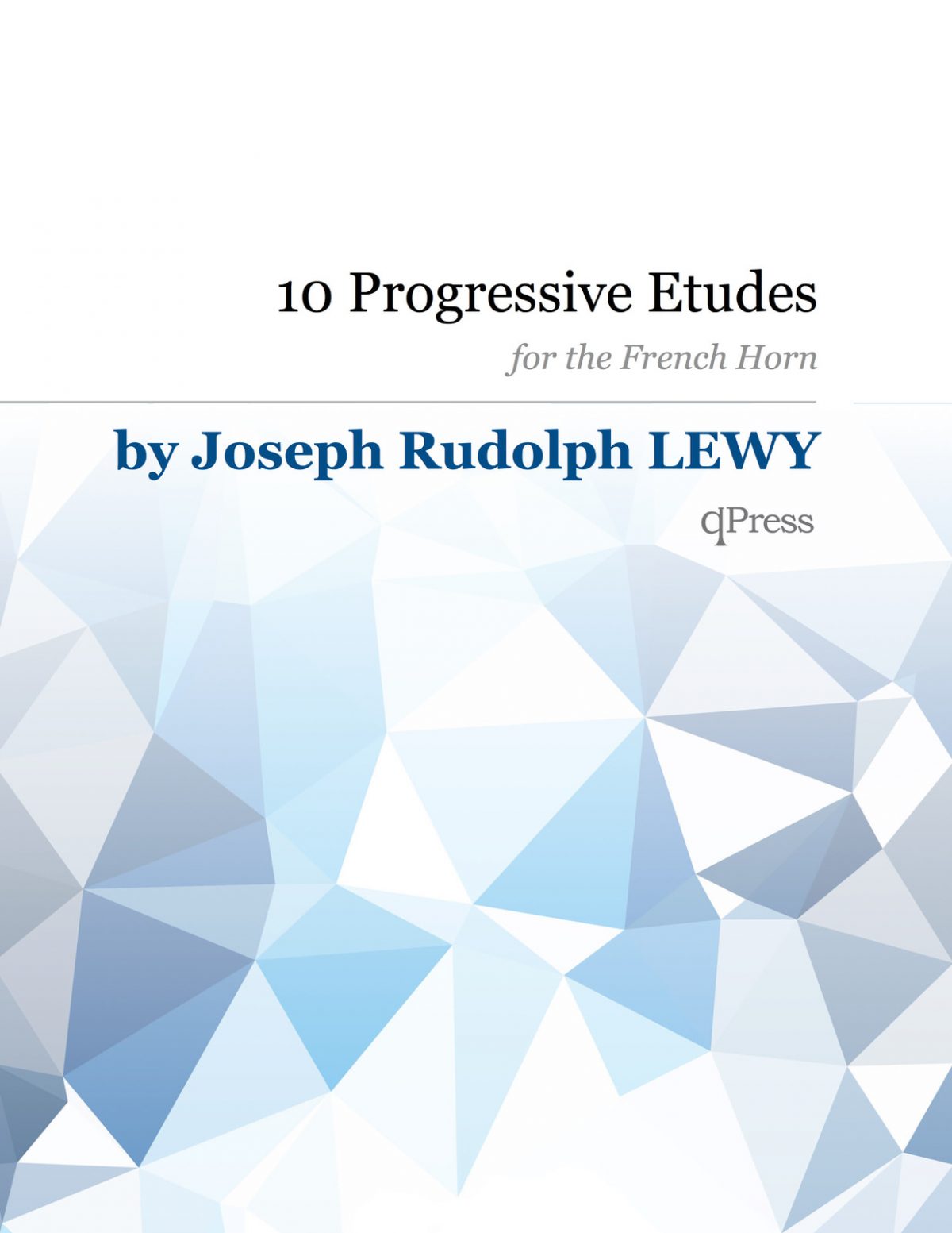 Lewy, 10 Progressive Etudes-p01