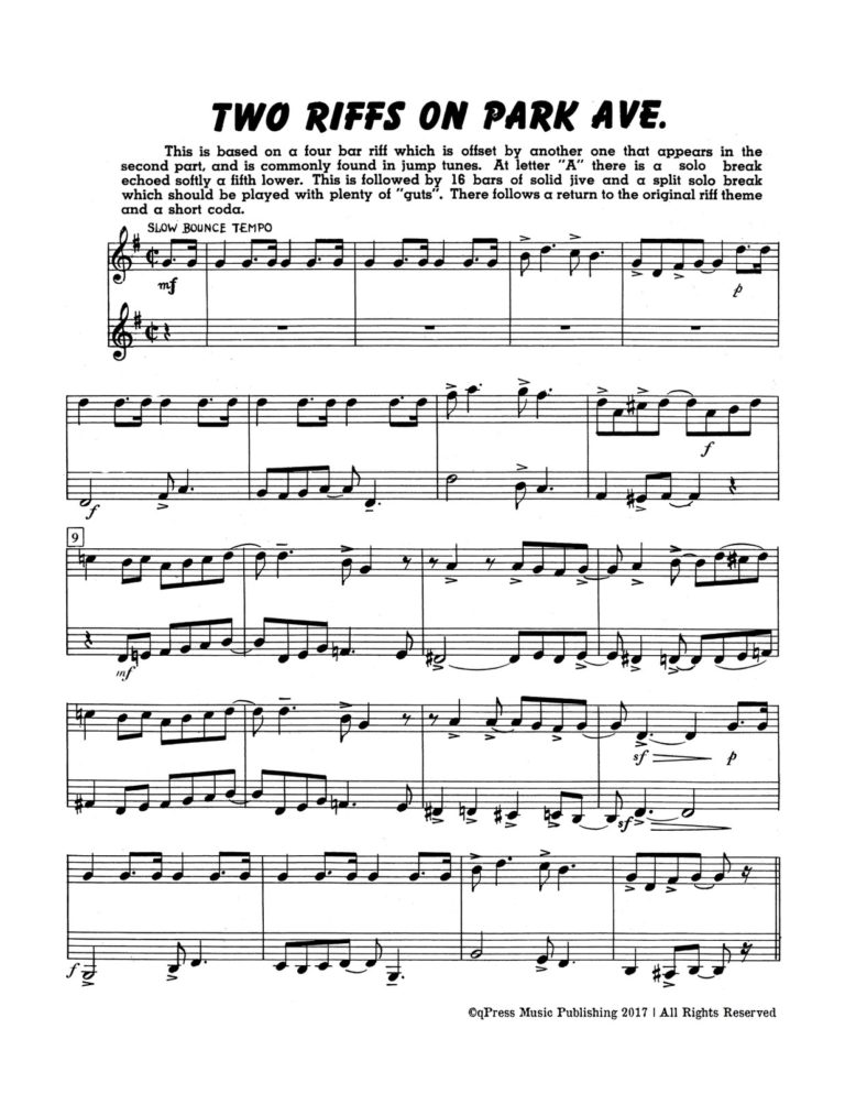 Paisner, Swing Duets for Trumpet-p03