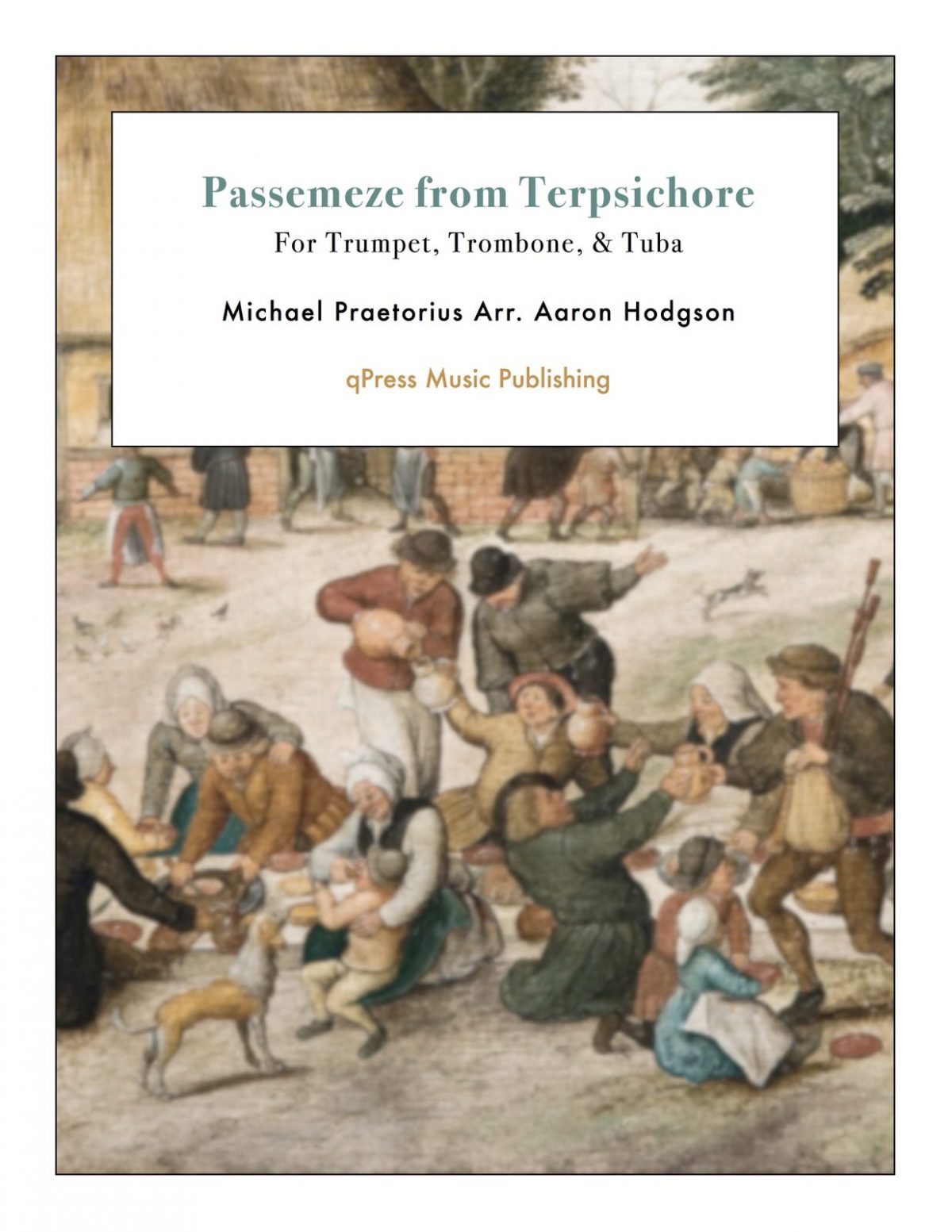 Praetorius, Passemeze from Terpsichore-p01