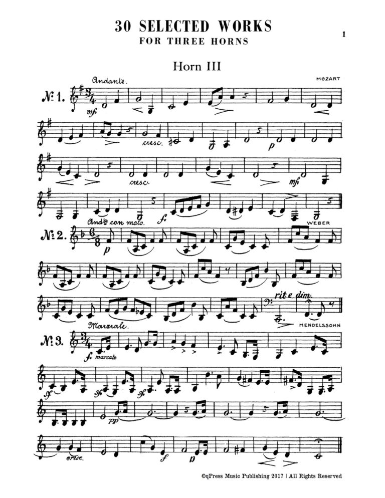 Various, 30 Selected Works for Three Horns-p31