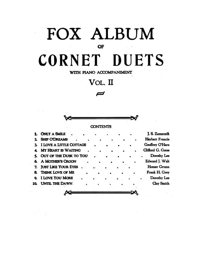 Fox Album of Cornet Duets Vol.2-p27