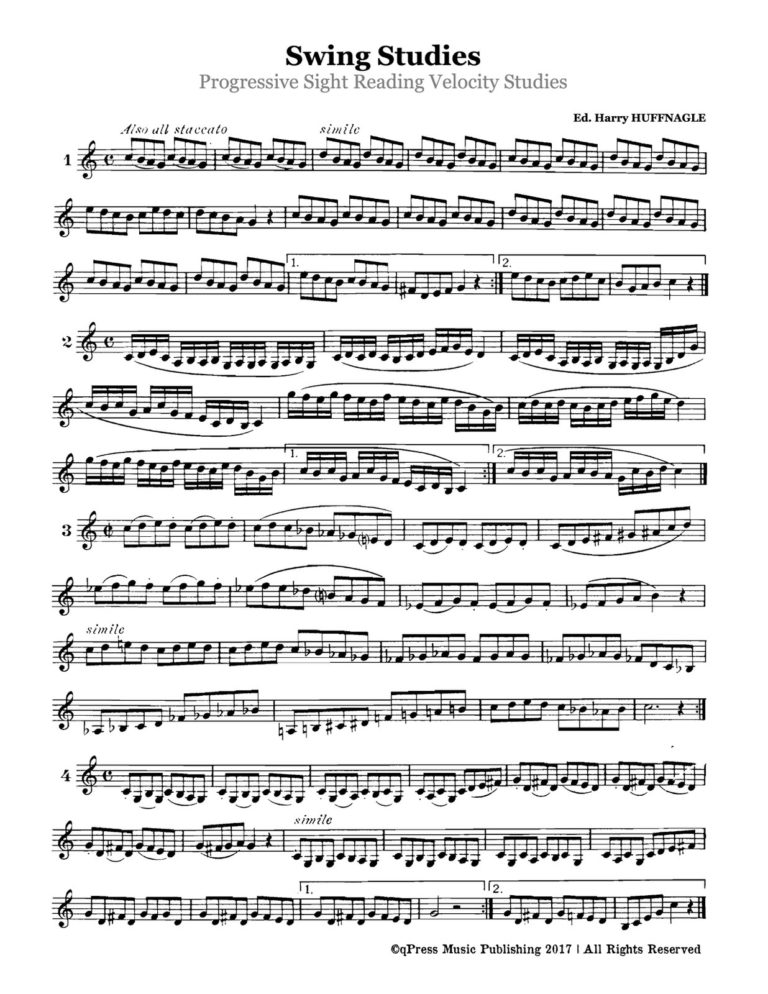 Gornston, Swing Studies for Trumpet-p04