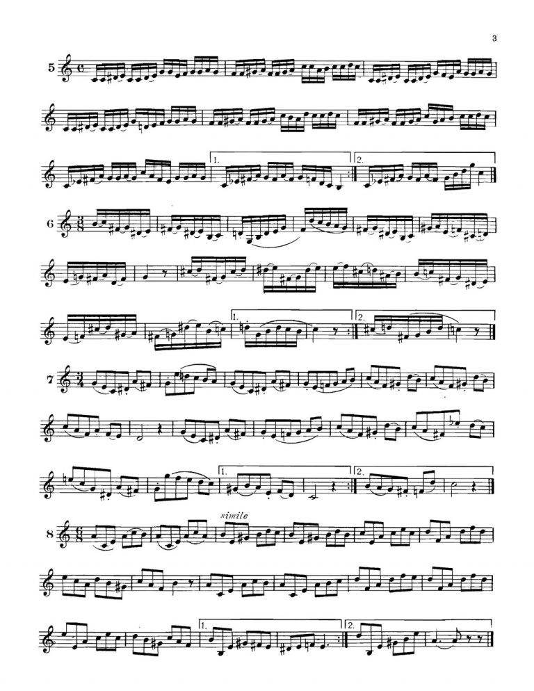 Gornston, Swing Studies for Trumpet-p05