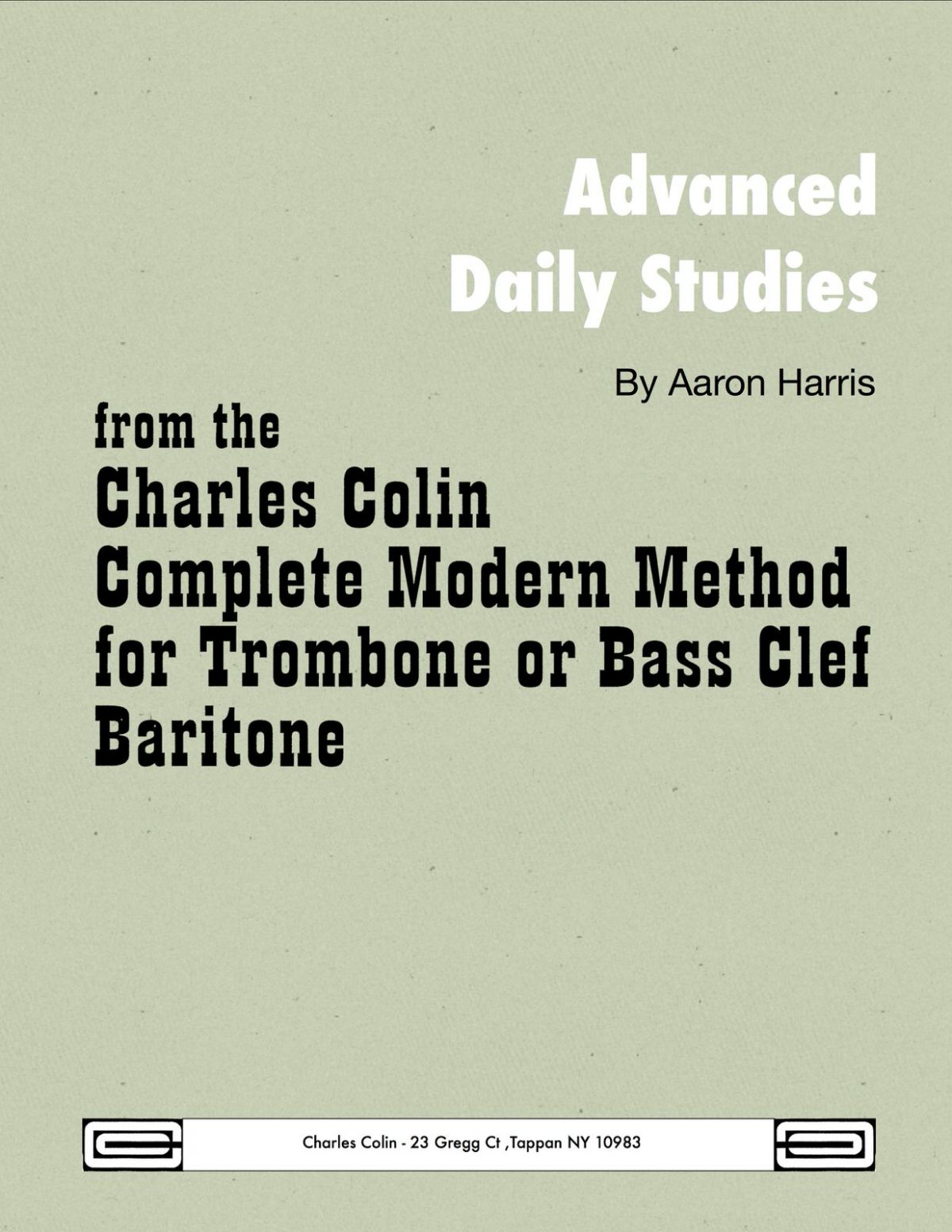 Advanced Daily Studies in Bass Clef