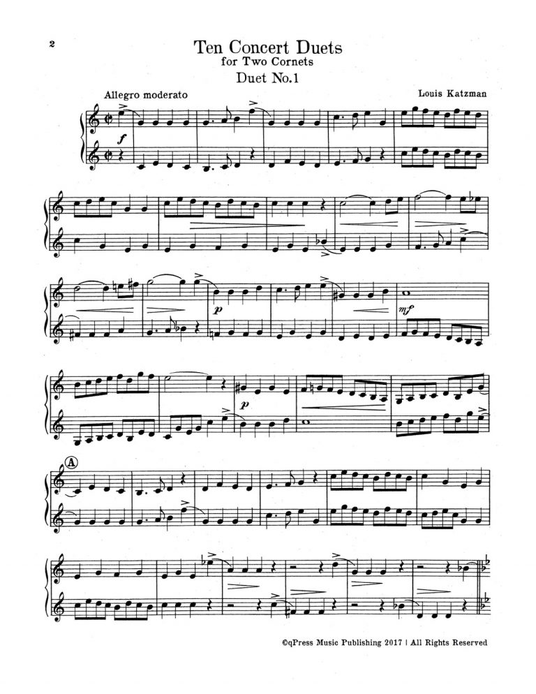 Katzman, Louis, 10 Concert Duets for Trumpet-p02