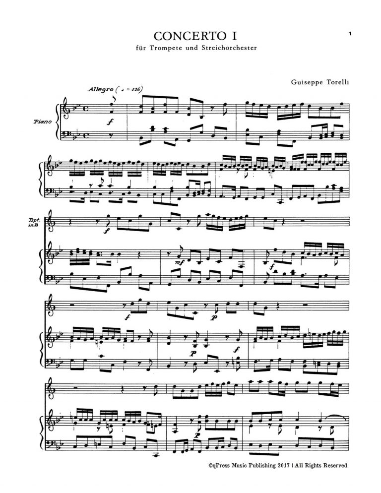 Torelli, Concerto No.1 for Trumpet-p05