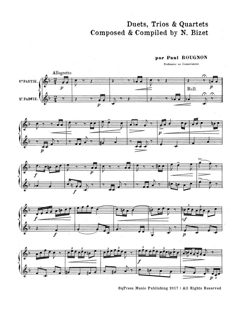 Bizet, Duets, Trios, and Quartets for Trumpet-p02
