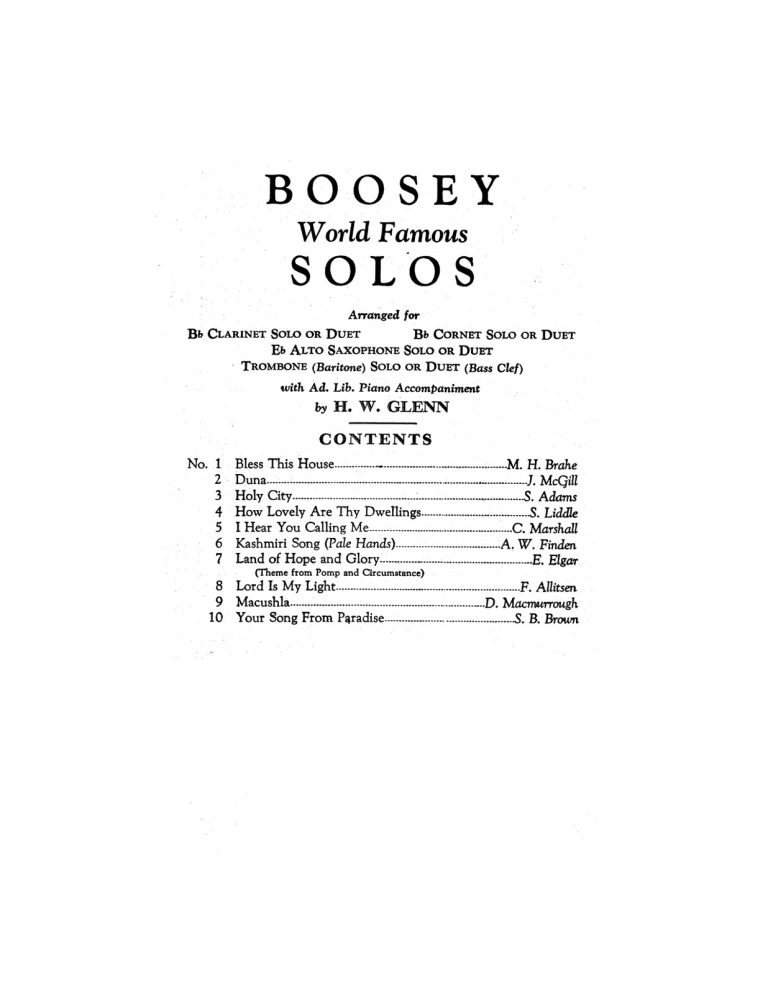 Boosey's World Famous Solos-p03
