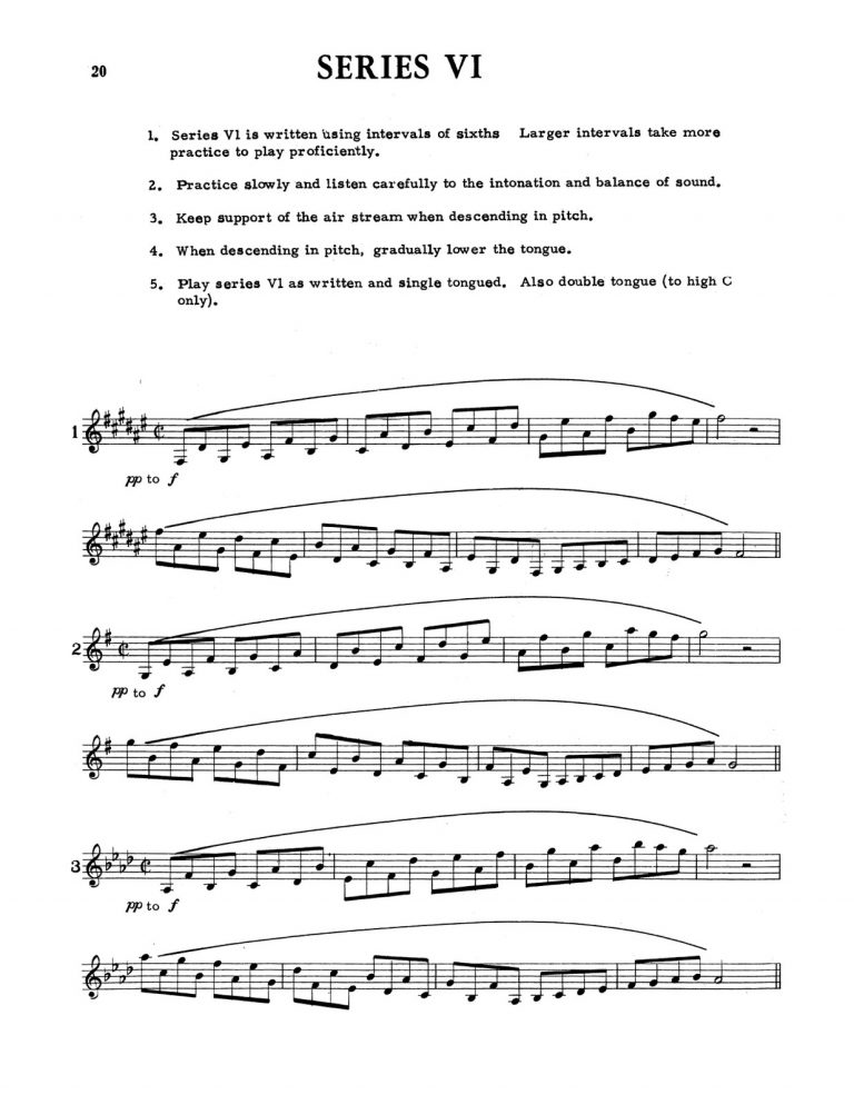 Bush, Irving Advanced Range, Technique & Interval Studies for Trumpet-p22