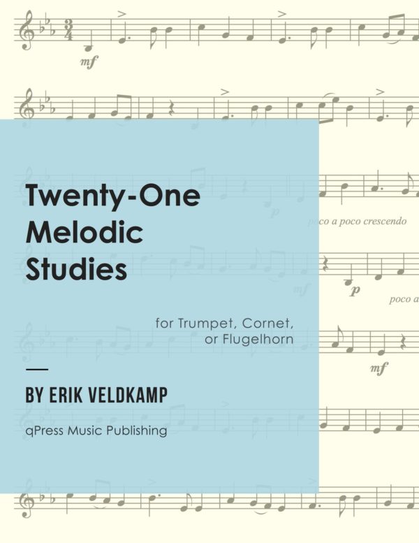 Veldkamp, 21 Melodic Studies-p01