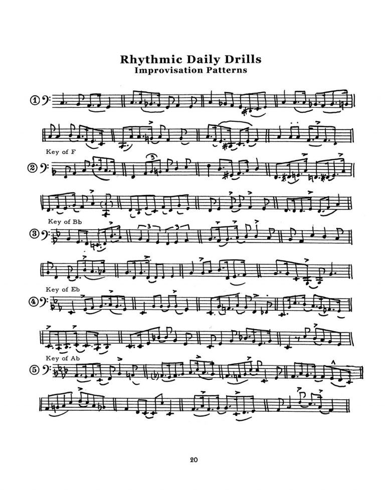 Tarto, Joe, Basic Rhythms and the Art of Improvisation-p022