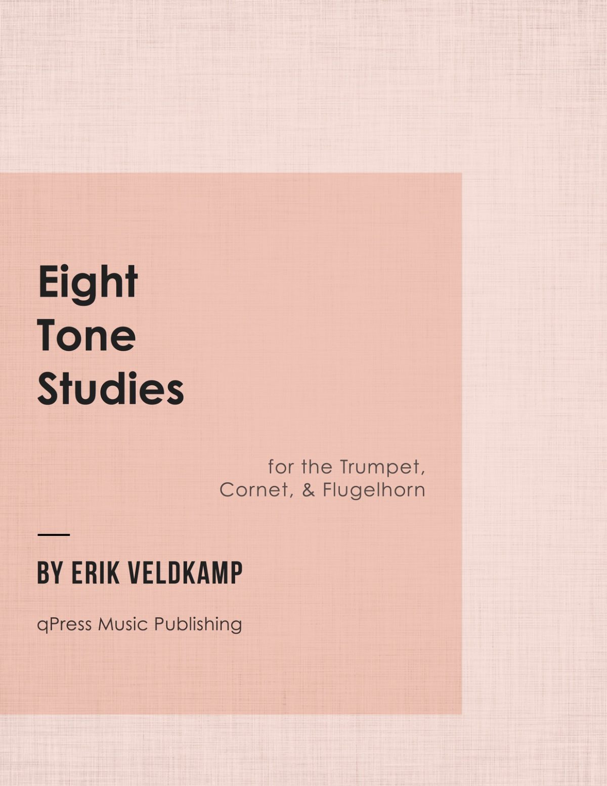 Veldkamp, 8 Tone Studies for Trumpet-p01