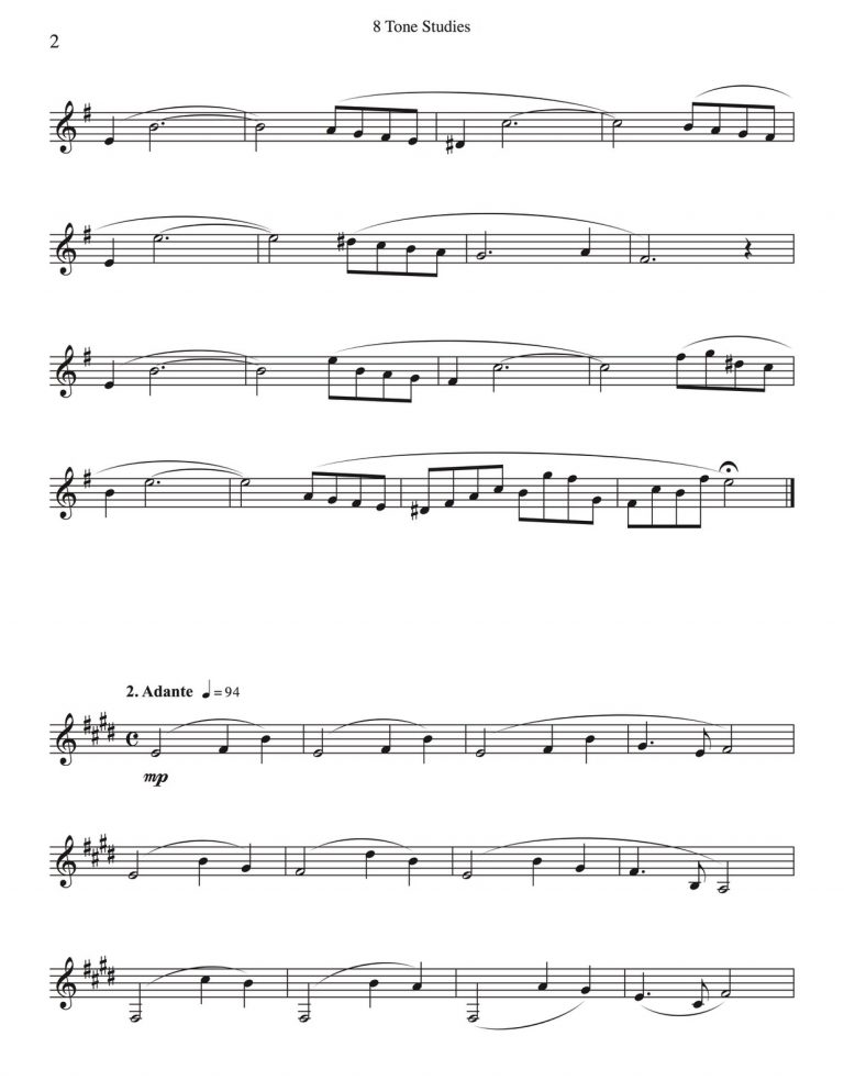 Veldkamp, 8 Tone Studies for Trumpet-p04
