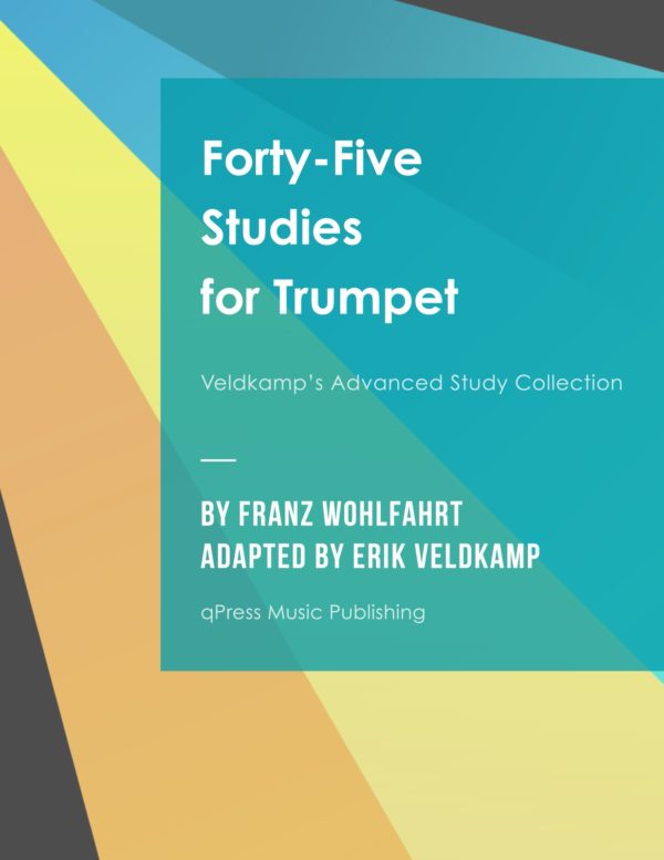 Veldkamp-Wohlfahrt, 45 Studies for Trumpet Op.45-p01