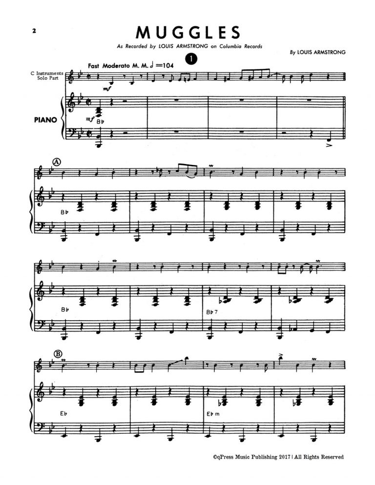 Armstrong, 20 Jazz Solos Vol.1 (Part and Score)-p30