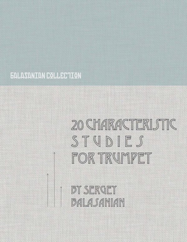 Balasanian, 20 Characteristic Studies-p01