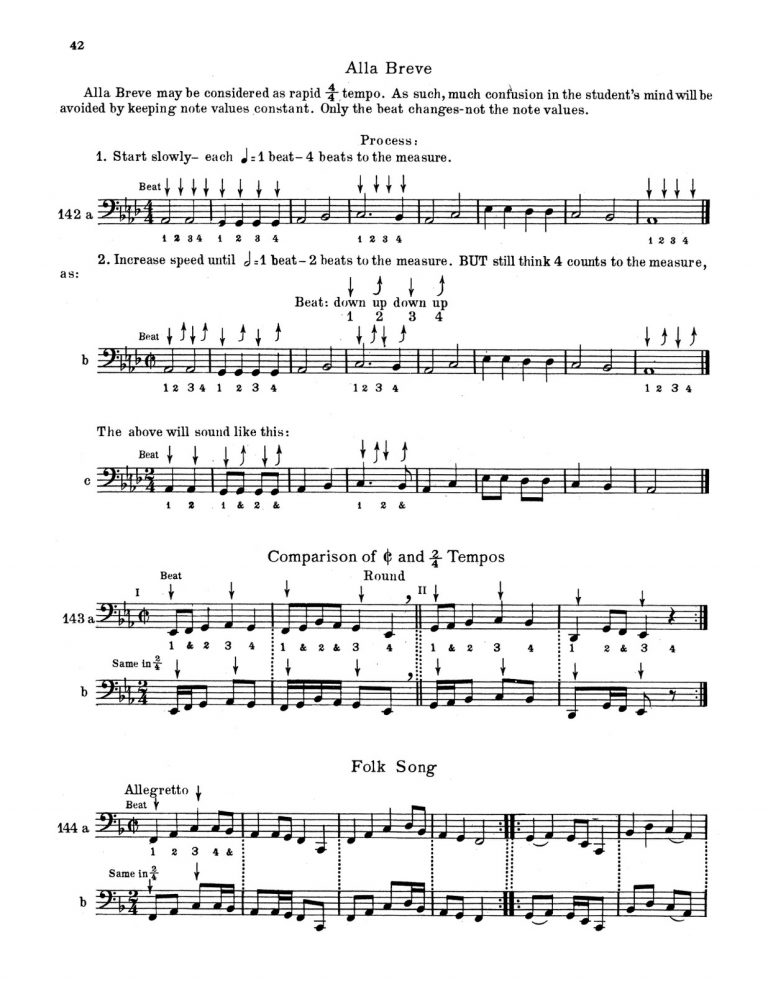 Johnson, Aeolian Method for Eb Tuba and Bb Bass-p42