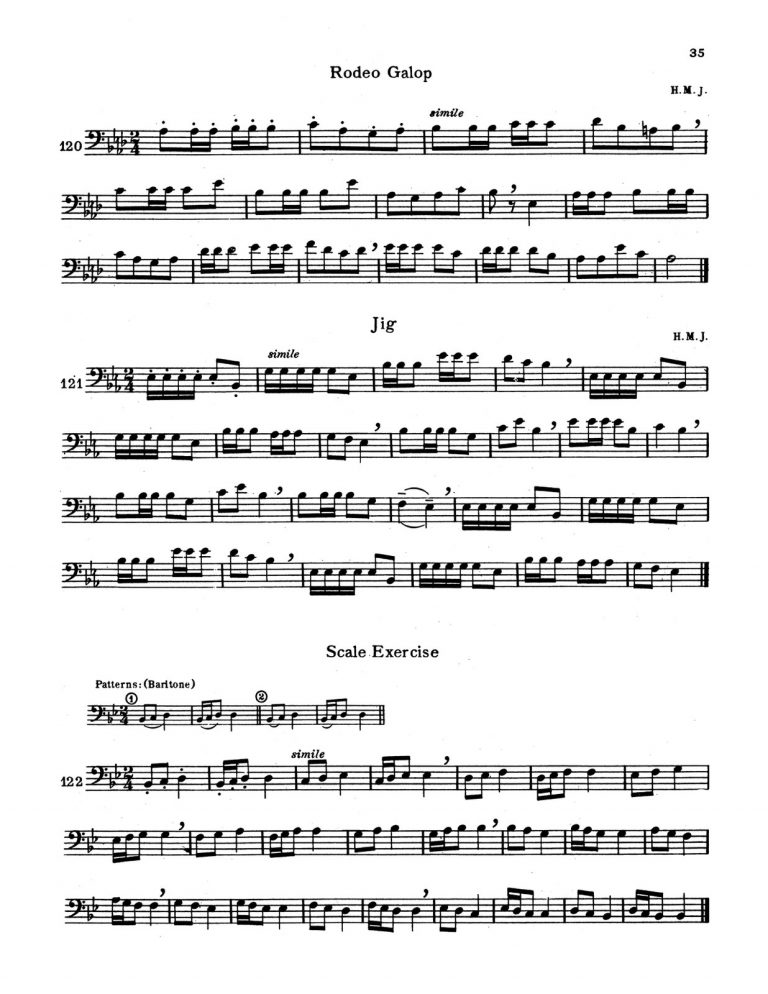 Johnson, Harold M., Aeolian Method for Trombone-p35