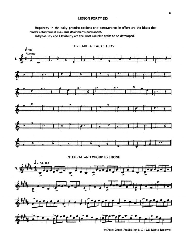 Mitchell's Trumpet Method Books 1-4