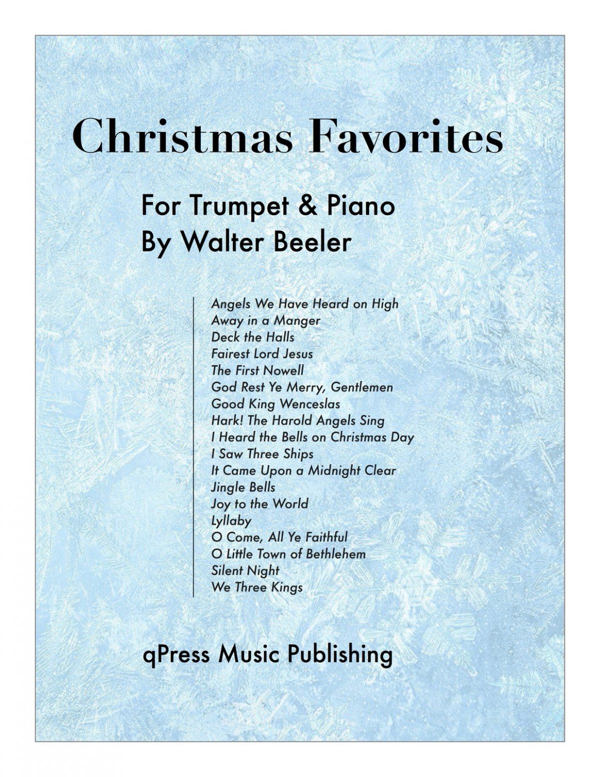 Beeler, Christmas Favourites for Trumpet and Piano-p01