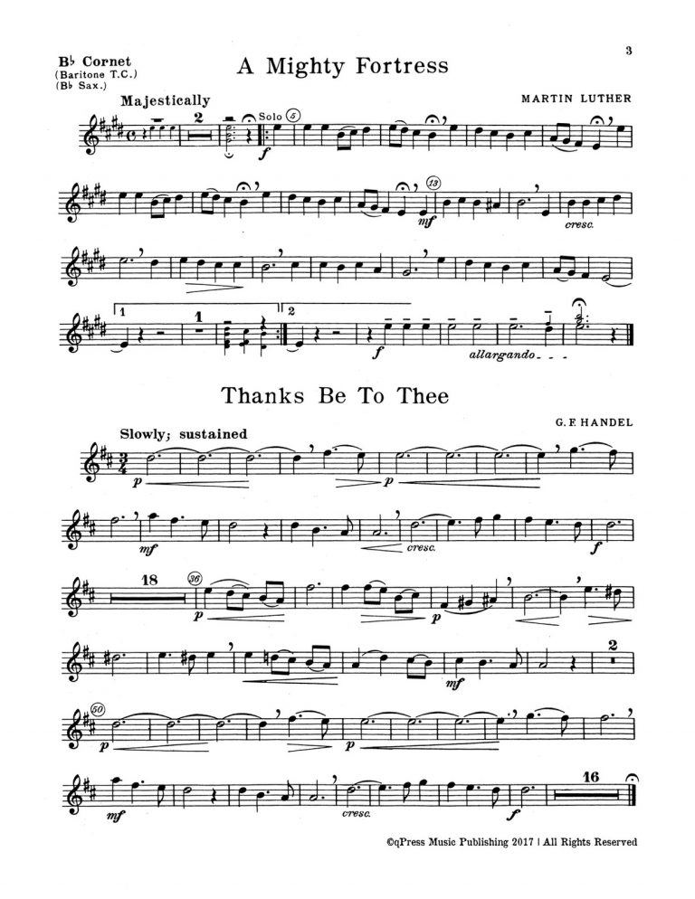 Long, Devotional Solos for Church and Program Use (Trumpet and Piano)-p05