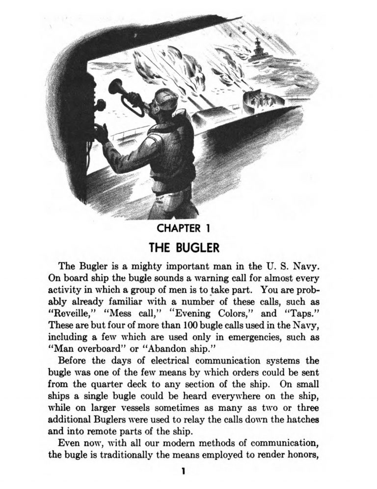 Manual for Buglers, US Navy-p05