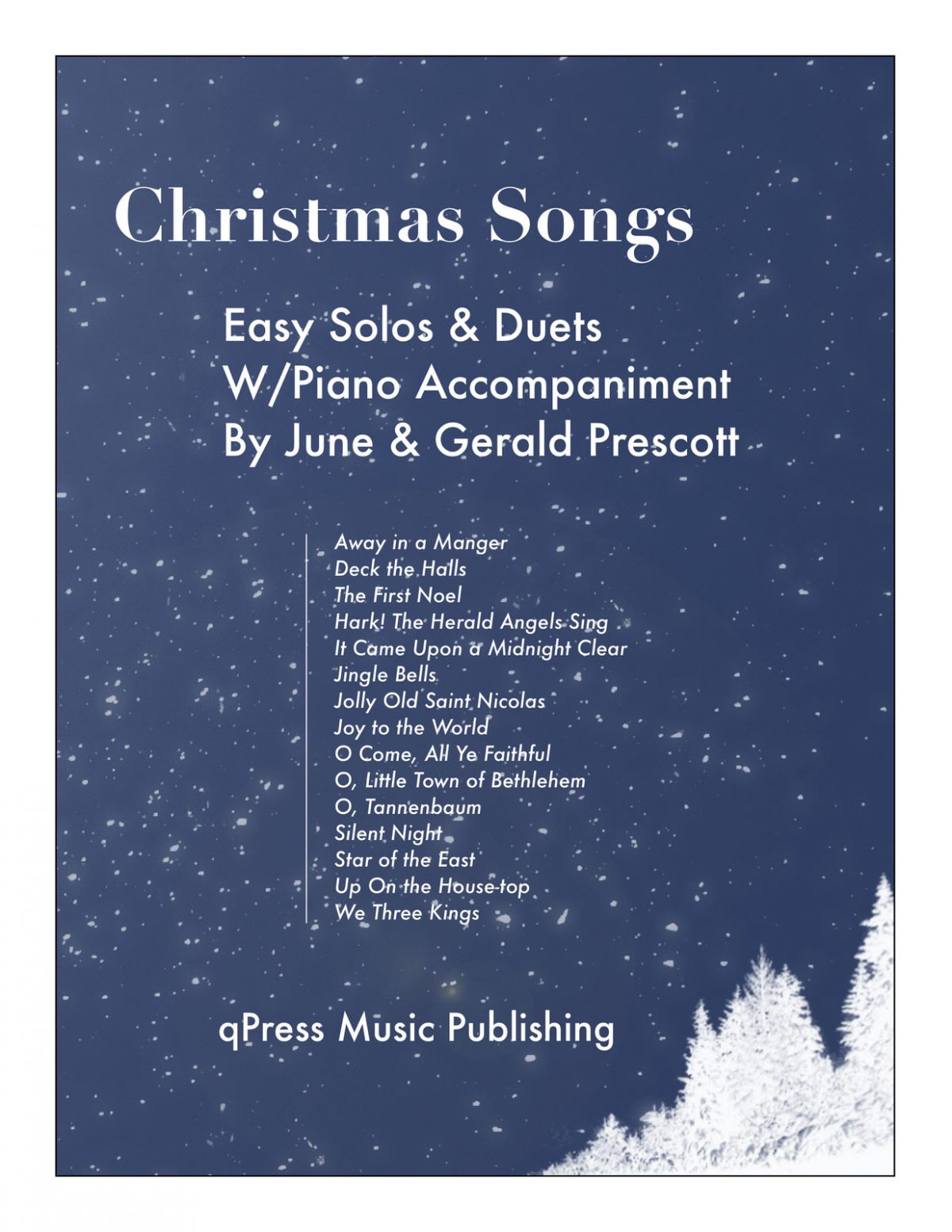 Prescott, Easy Christmas Songs for One or Two Trumpets with Piano