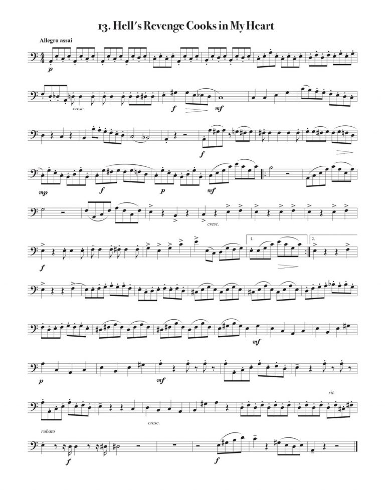 Mozart-Veldkamp, 17 Duets The Magic Flute Bass Clef 2 3