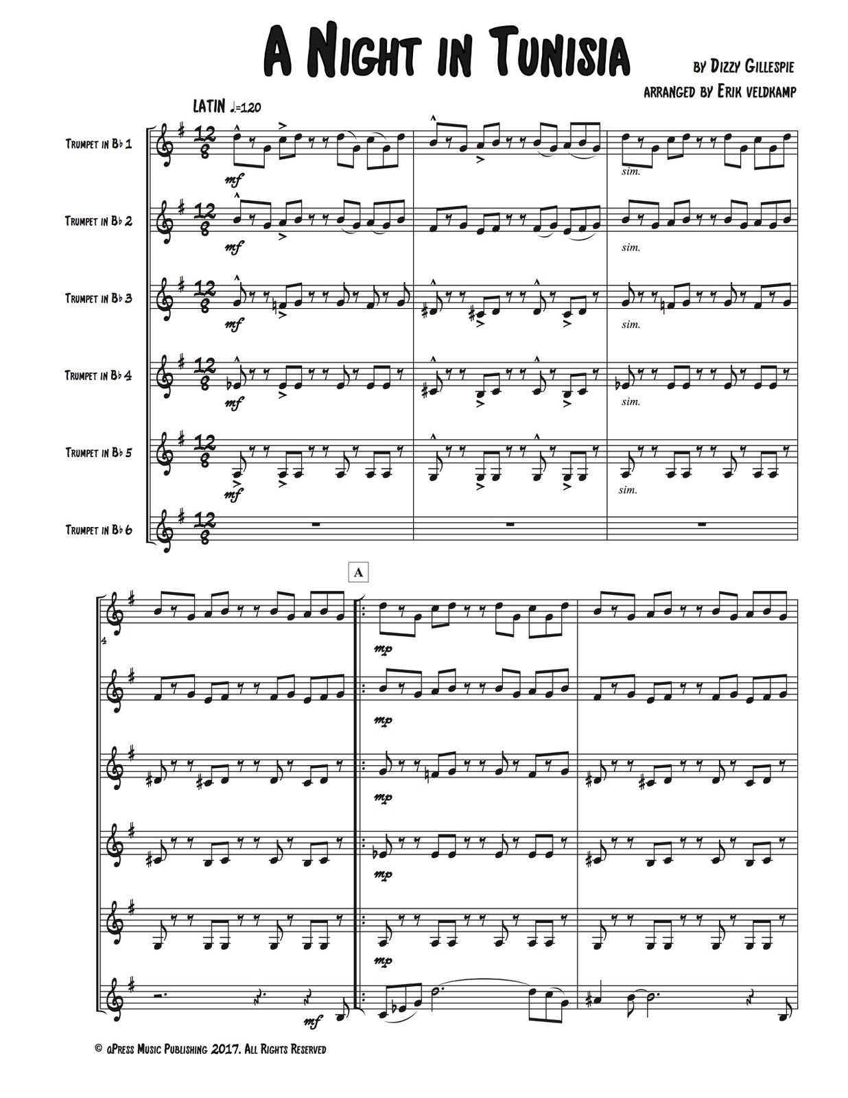 Trumpet Chart Pdf