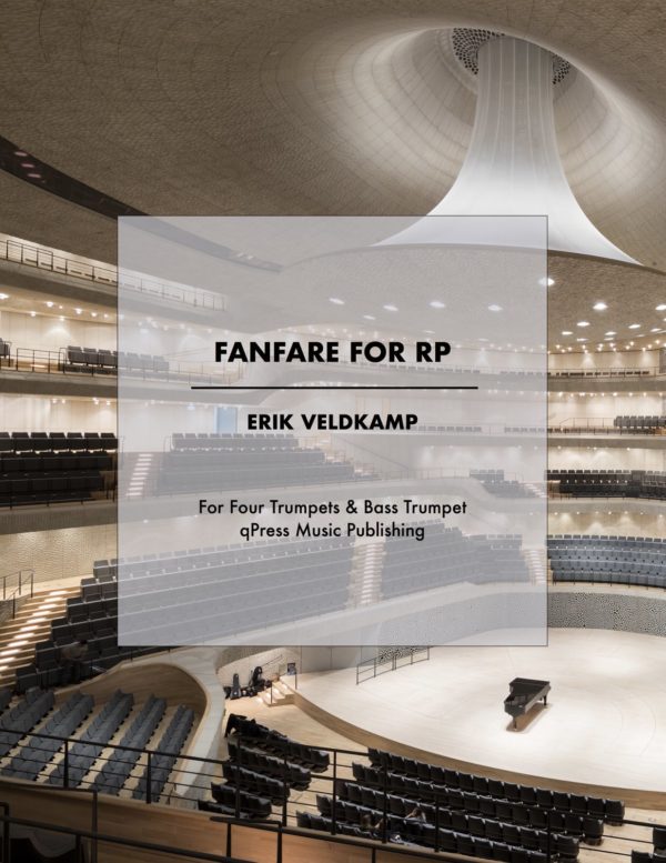 Veldkamp, Fanfare for RP (Score and Parts)-p01