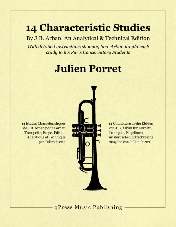 Porret, Arban's 14 Characteristic Studies (Analytical Edition)-p01