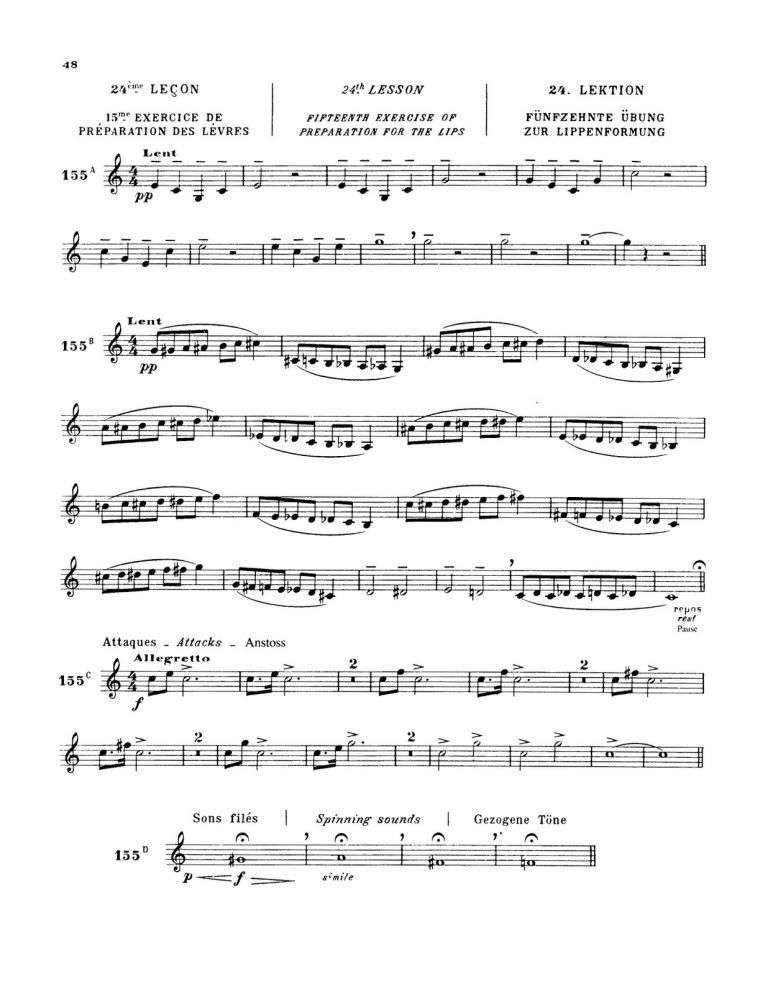 Porret, Progressive Method for Trumpet-p50