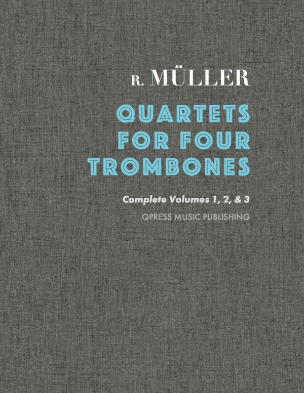 Muller, Quartets for Trombone Cover-p1